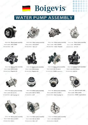 2.0T 1.8T डीजल इंजन वाटर पंप 06K121600C 06K121600E 06L121600D 06L121111H 06L121600B 06L121111M